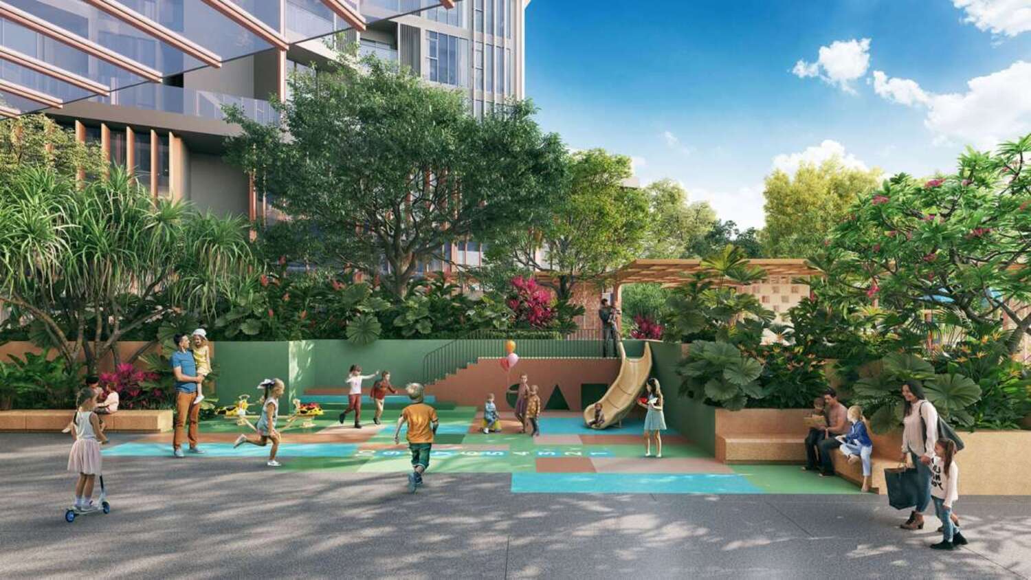 Không gian cộng đồng & khu vui chơi trẻ em